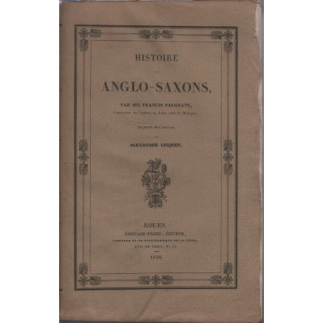 Histoire anglo saxons