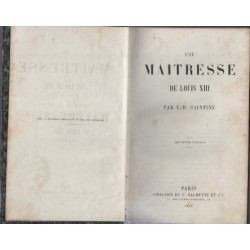 Une maitresse de louis XIII