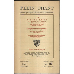 Plein chant hiver 1977 1978 numero 36