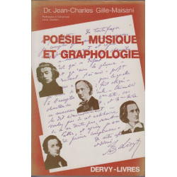 Poesie musique et graphologie : écritures de poetes et de...