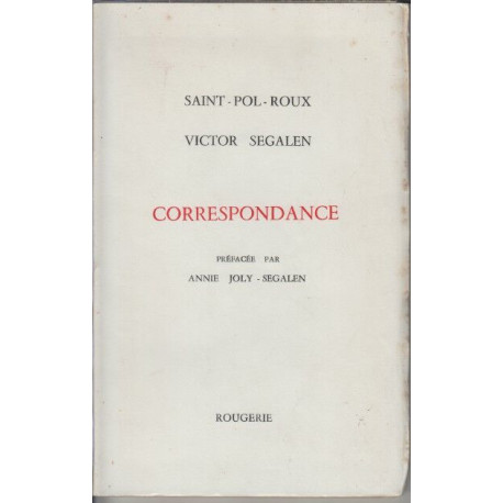 Correspondance
