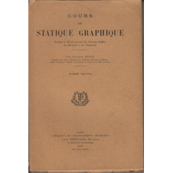 Cours de statique graphique