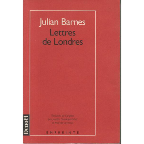Lettres de Londres
