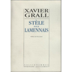 Stele pour lamennais
