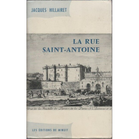 La rue saint antoine