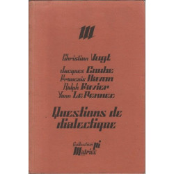Questions de dialectique