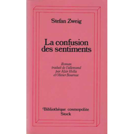 La confusion des sentiments : notes intimes du professeur r. de d