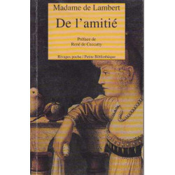 De l'amitié