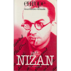 Europe numero 784-785 aout septembre 1994 special paul nizan et...