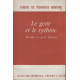 Le geste et le rythme - Rondes et jeux dansés