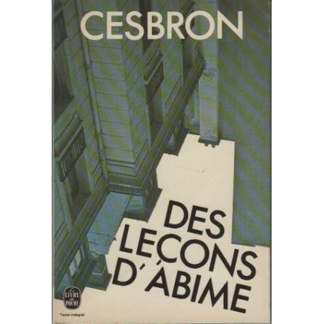 Des leçons d'abîme