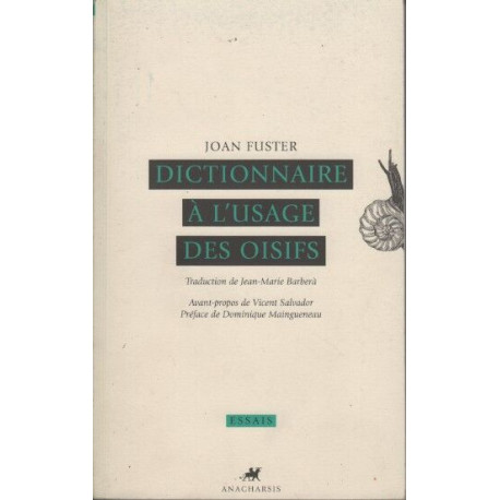DICTIONNAIRE A L'USAGE DES OISIFS
