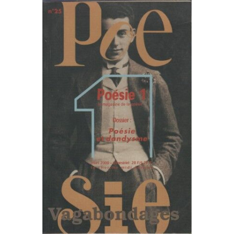 Revue Poésie Vagabondages - numéro 25 Poésie et dandysme