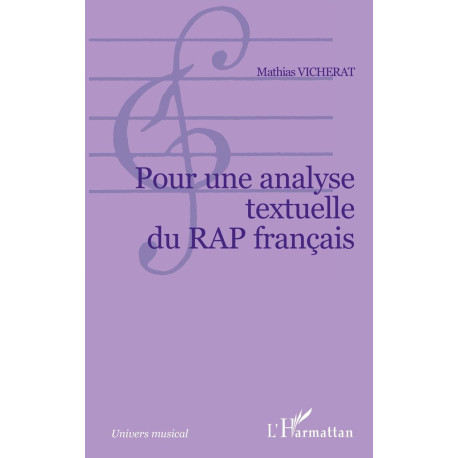 Pour une analyse textuelle du rap francais