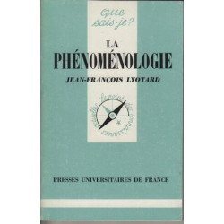 La Phénoménologie