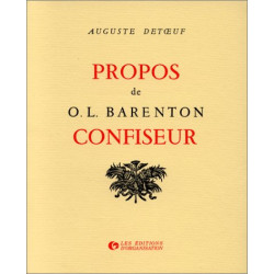 Propos de O.L. Barenton confiseur