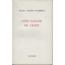 Coté gauche de l'écrit