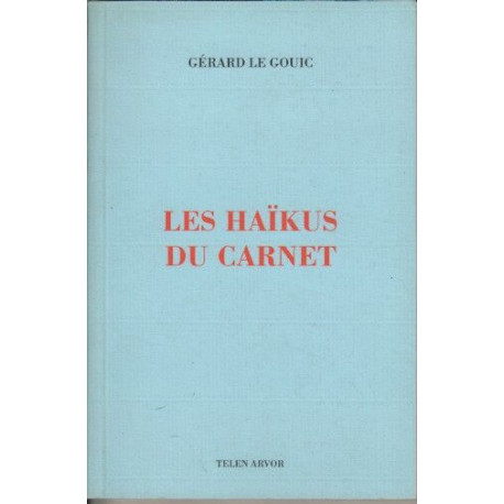 Les haikus du carnet