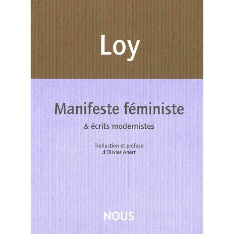 Manifeste féministe: et écrits modernistes