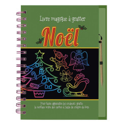 Noël livre magique à gratter