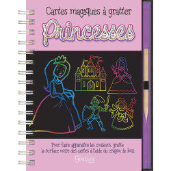 Princesses cartes magiques à gratter