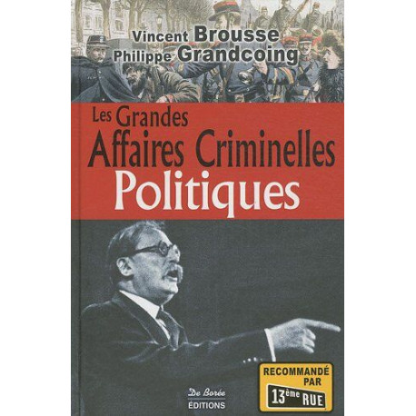 Politiques grandes affaires criminelles