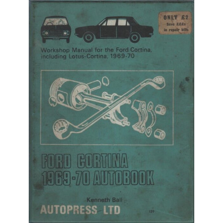 Ford Cortina 1969-70 Autobook - Workshop Manual for the Ford...