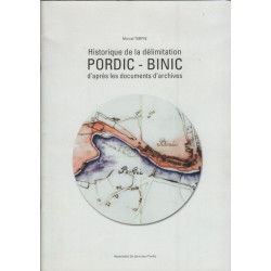 Historique de le delimitation Pordic-Binic d'apres des documents...