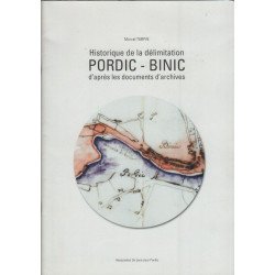 Historique de le delimitation Pordic-Binic d'apres des documents...