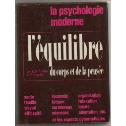 L'équilibre du corps et de la pensee