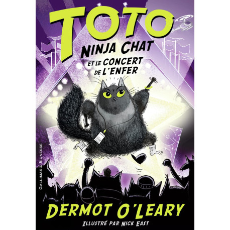Toto Ninja chat et le concert de l'enfer