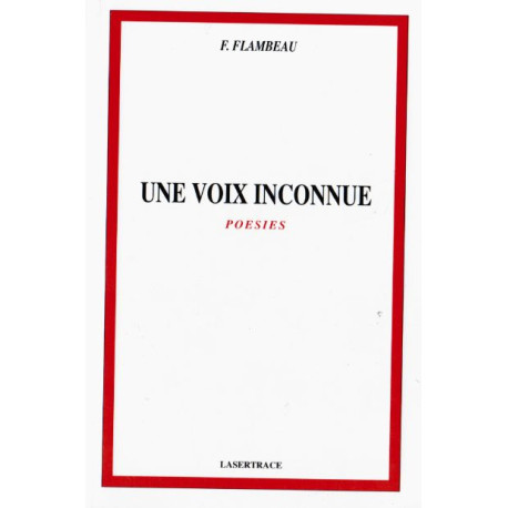 Une voie inconnue (poesie)