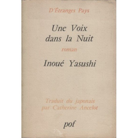 Une Voix dans la nuit