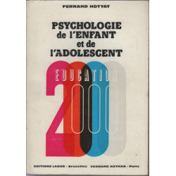 Psychologie de l'enfant et de l'adolescent