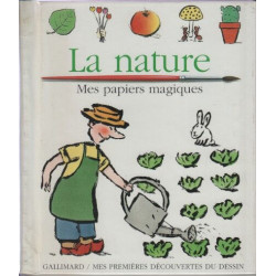 La nature: Je dessine avec un pinceau et de l'eau