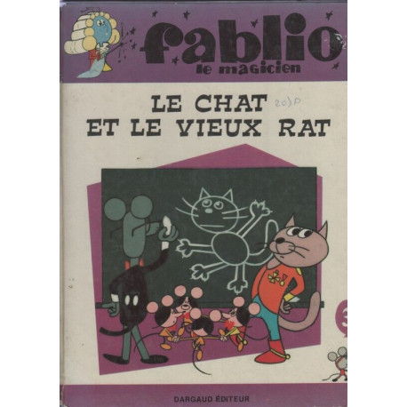 Fablio le magicien le chat et le vieux rat