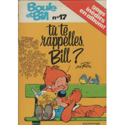 Album de Boule et Bill Tome 17 : Tu te rappelles Bill