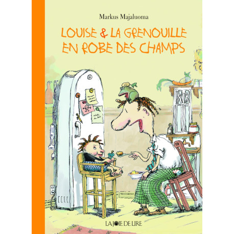 LOUISE ET LA GRENOUILLE EN ROBE DES CHAMPS