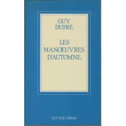 Les manoeuvres d'automne