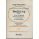 Theatre III ce soir on improvise Celle qu'on laisse passer... On...
