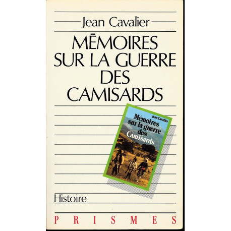 Memoires sur la guerre des camisards