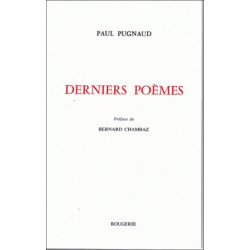 DERNIERS POEMES