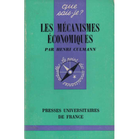 Les mecanismes economiques
