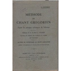 Methode de chant gregorien