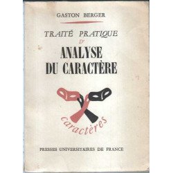 Traité pratique d'analyse du caractère