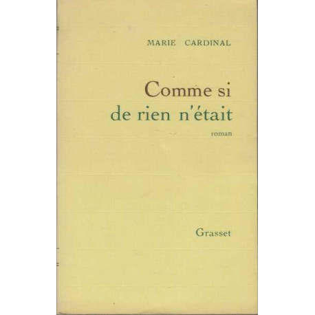 Comme si de rien n'etait