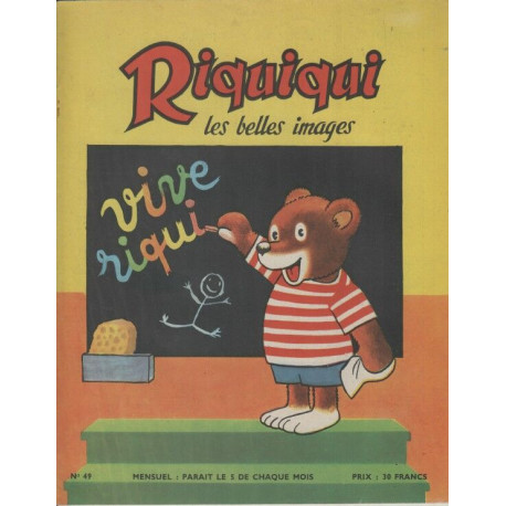 Riquiqui les belles images numero 49