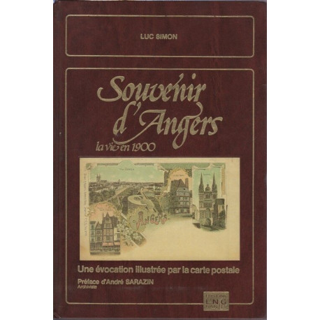 Souvenir d'angers la vie en 1900