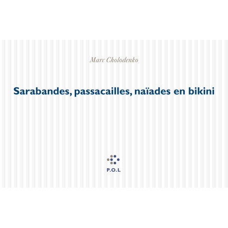 Sarabandes passacailles naïades en bikini