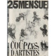 25 mensuel numero 93-94 fev-mars 1985 couples d'artistes